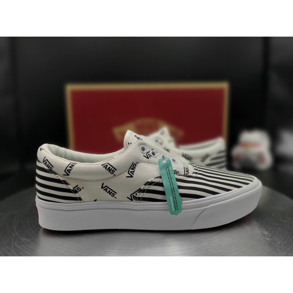 Vans Comfycush Era Pinned 'Black/Marshmello' Men's Size 7.5 VN0A3WM9VNM